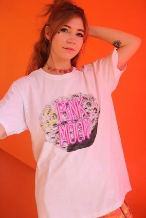 SAMPLE PINK MOON CORAL TEE SIZE MEN'S L