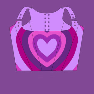VIOLET HEART MADE TO ORDER