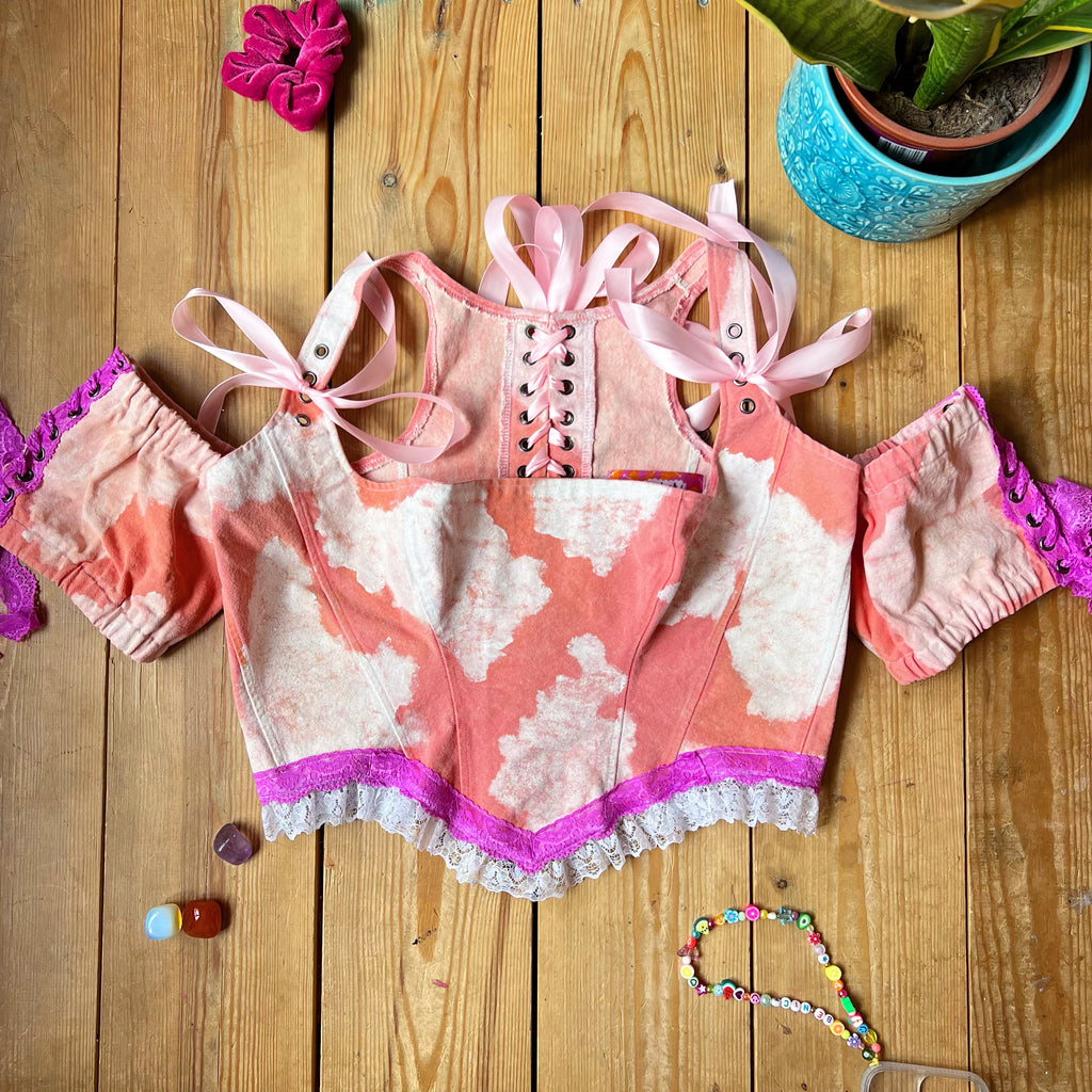 PINK CLOUDY DREAM TOP